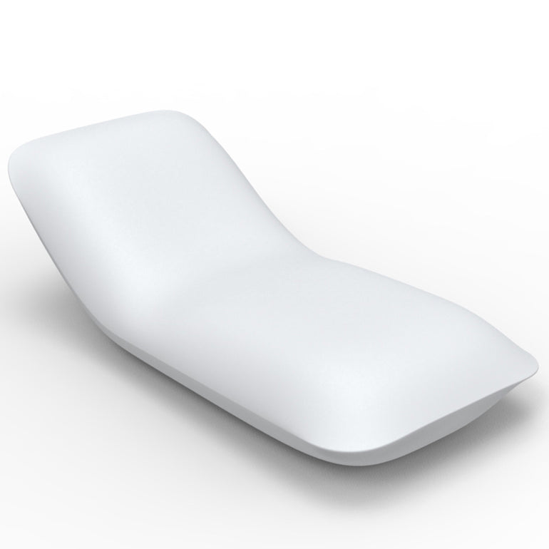 Vondom | Luxury In-Pool and Patio Furniture |  PILLOW SUN LOUNGER, ICE, 55013-ICE