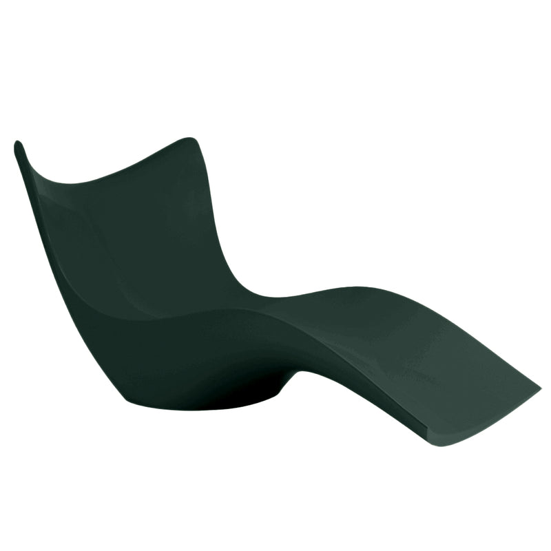 Vondom | Luxury In-Pool and Patio Furniture |  SURF SUN LOUNGER, GREEN , 51011-GREEN