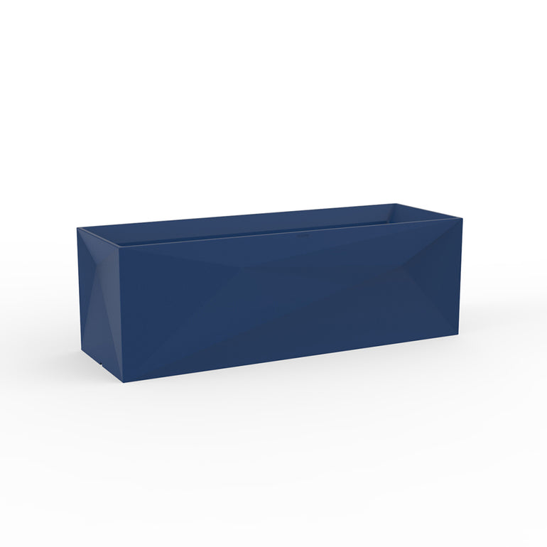 Vondom | Luxury In-Pool and Patio Furniture |  FAZ JARDINIERE, NOTTE BLUE , 54176A-NOTTE BLUE