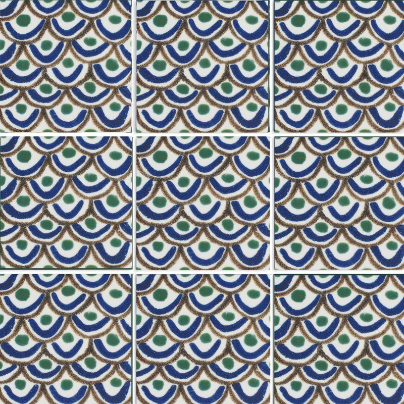 Tappeto 1, 6" x 6" Tile | EMCSOLGTAPPDEC1 | Porcelain Tile