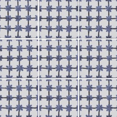 Tappeto 5, 6" x 6" Tile | EMCSOLGTAPPDEC5 | Porcelain Pool Tile by Aquatica