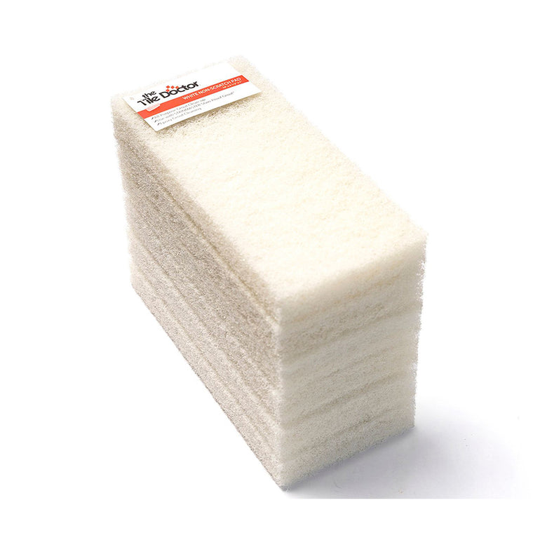 White Scrub Pad - Tile Cleaning Agent