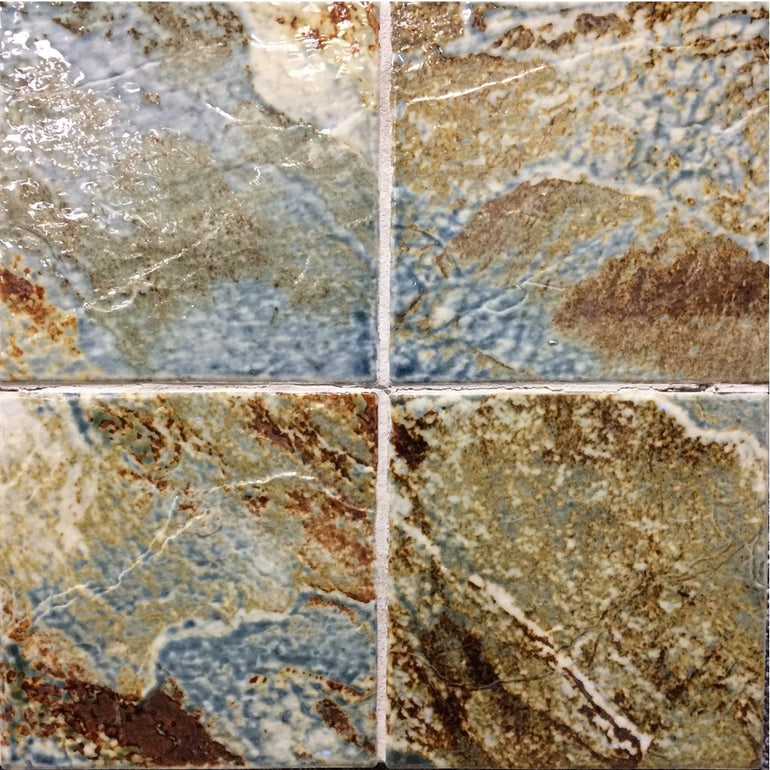 YOMBA-3 - Topaz, 6" x 6" (4 pcs, 1 sqft) - Porcelain Pool Tile - Fujiwa