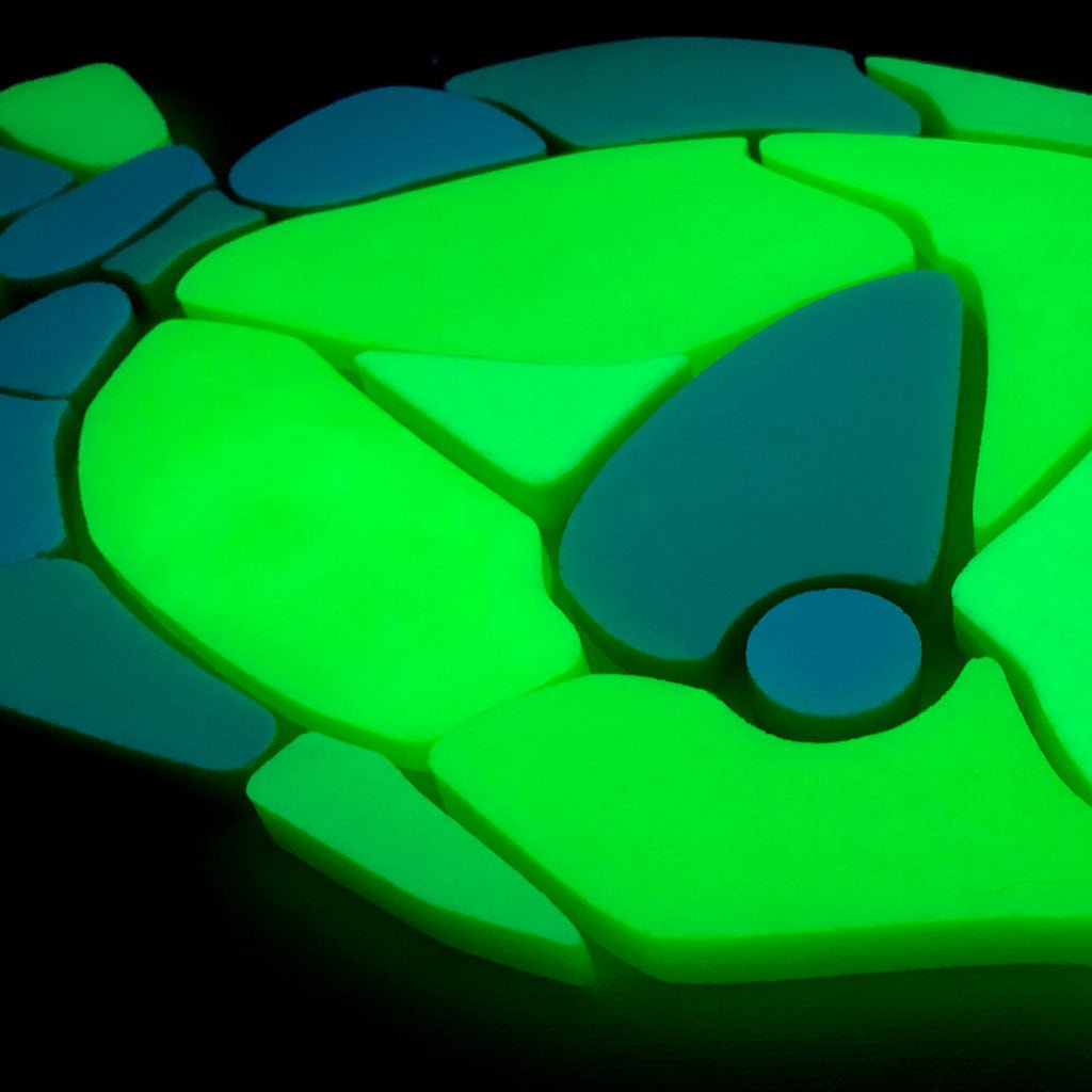Glow in the Dark Pool Mosaics by Element Glo