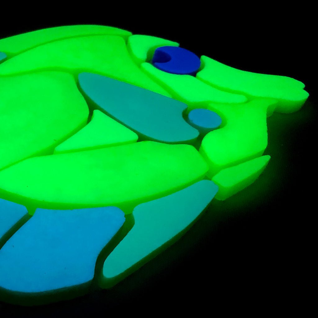 Glow in the Dark Pool Mosaics by Element Glo