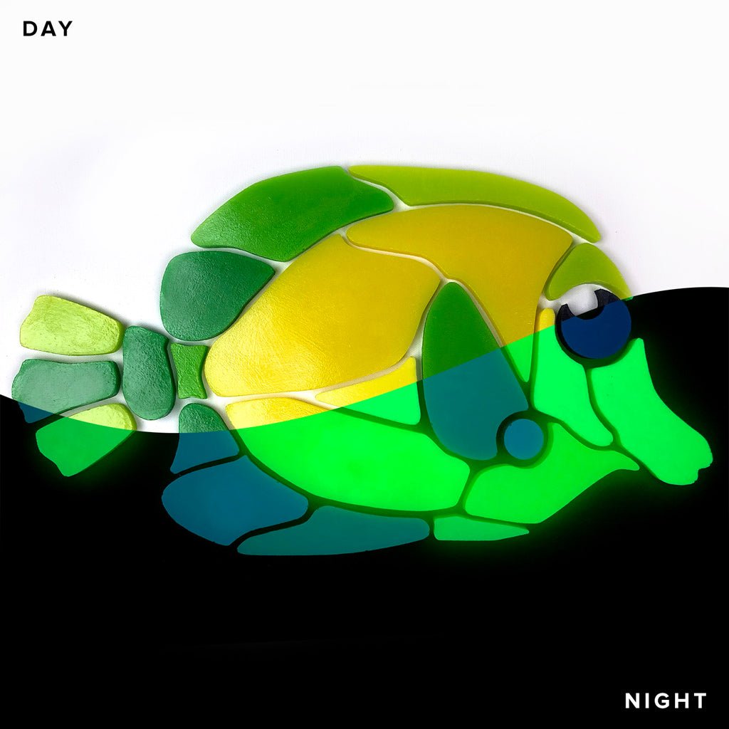 Glow in the Dark Pool Mosaics by Element Glo