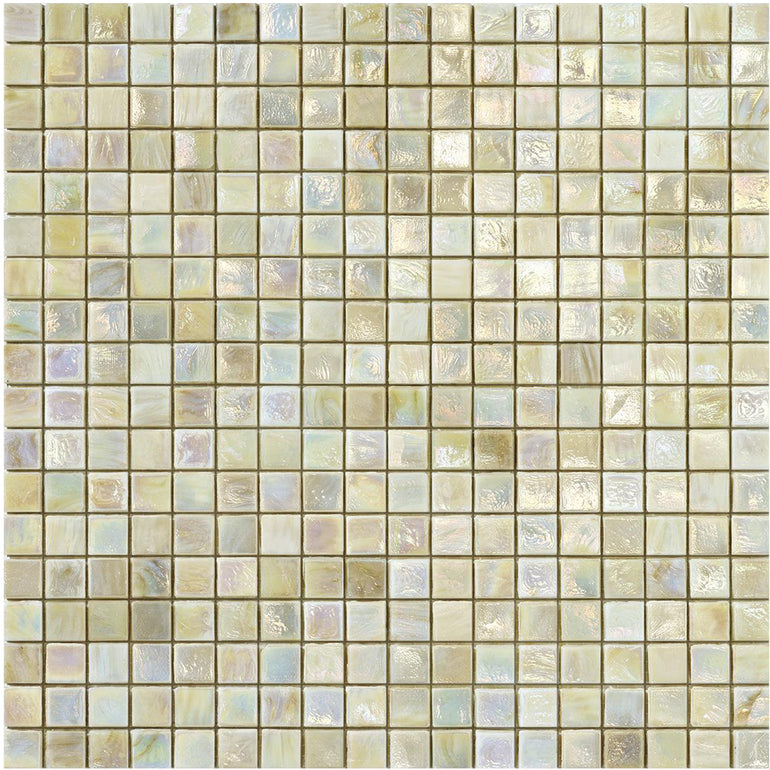 Zinnia 1, 5/8" x 5/8" - Glass Tile