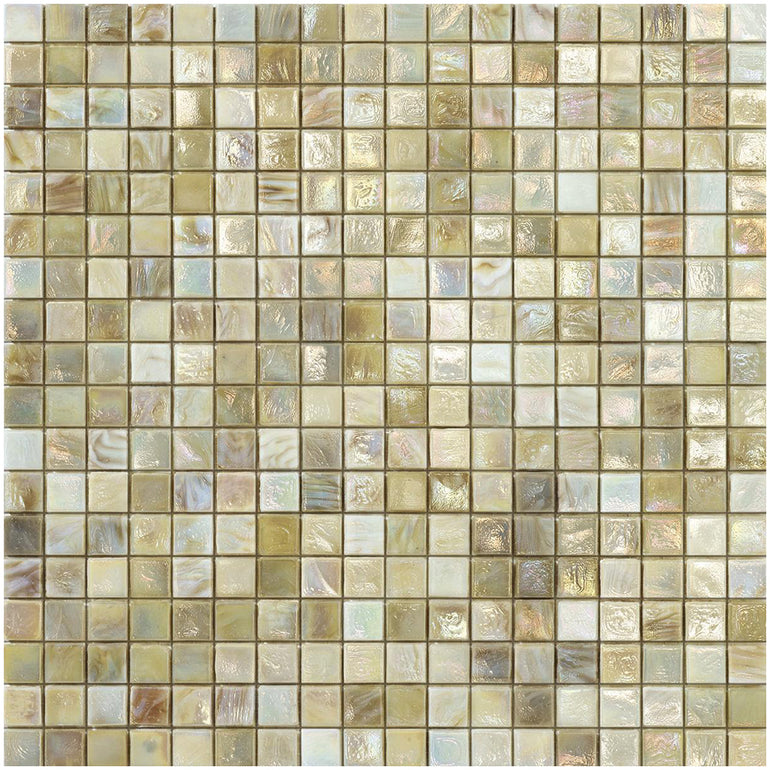 Zinnia 2, 5/8" x 5/8" - Glass Tile