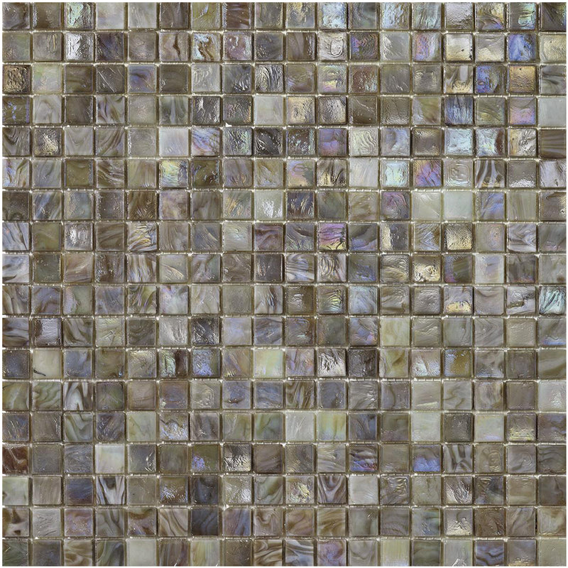 Zinnia 3, 5/8" x 5/8" - Glass Tile