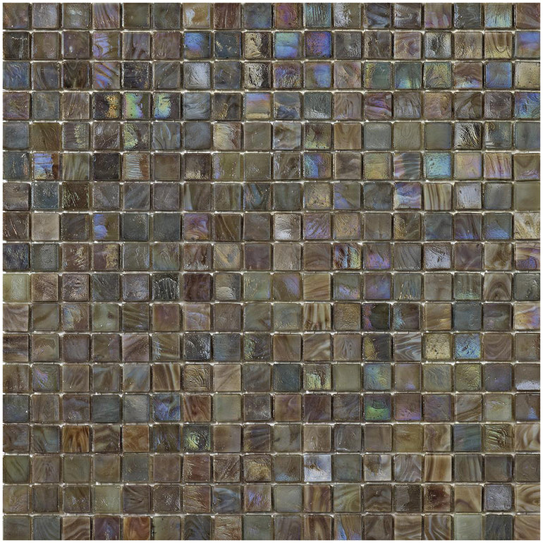 Zinnia 4, 5/8" x 5/8" - Glass Tile