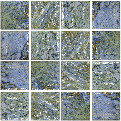 PLANET-332 - Albi, 3" x 3" - Porcelain Pool Tile - Fujiwa