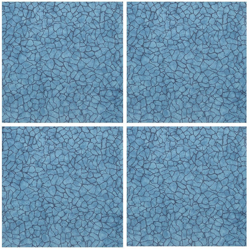 IDRMYSTAQUA66 Aquatica Aqua, 6" x 6" (1 box, 48 pcs) - Porcelain Pool Tile