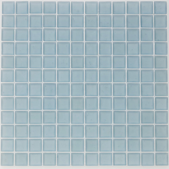 Aquamarine Beach 1x1 Glass Tile | E11.379.08S | American Glass Mosaics