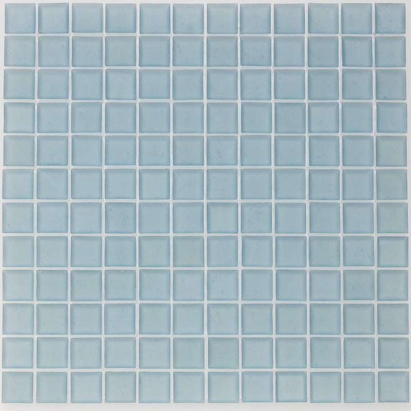 Aquamarine Beach 1x1 Glass Tile | E11.379.08S | American Glass Mosaics