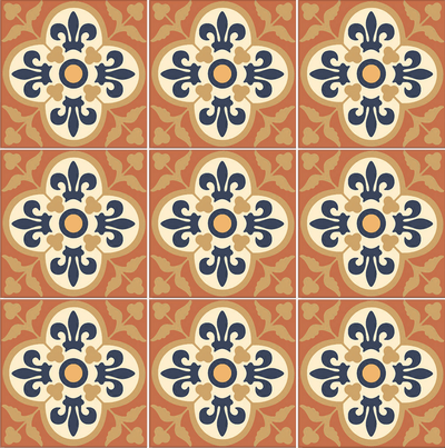 OSEANCIBARCEL6 Barcelona, 6" x 6" (1 box, 40 pcs) - Porcelain Pool Tile