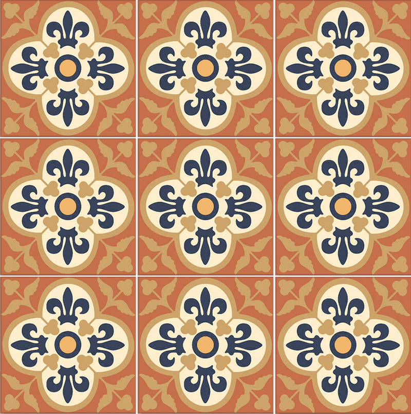 OSEANCIBARCEL6 Barcelona, 6" x 6" (1 box, 40 pcs) - Porcelain Pool Tile