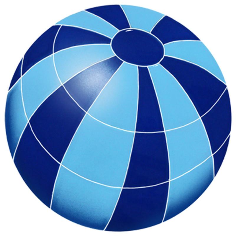 BBABLUS DG Beach Ball Blue Artistry in Mosaics