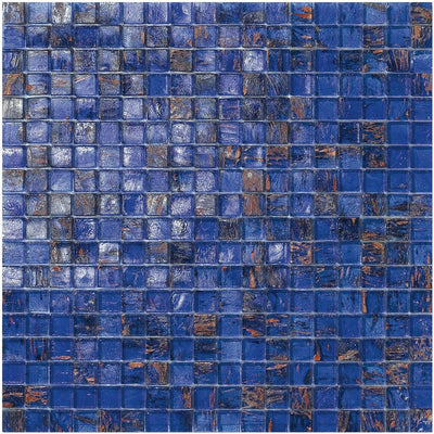 Bermuda, 5/8" x 5/8" Glass Tile | Mosaic Pool Tile by SICIS