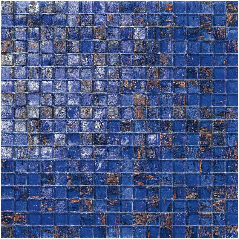 Bermuda, 5/8" x 5/8" Glass Tile | Mosaic Pool Tile by SICIS