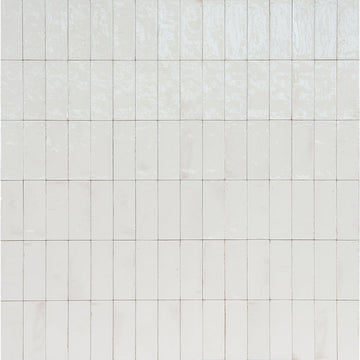 Bianco Glossy, 3" x 8" | EMCGLEEBIAN38 | Aquatica Porcelain Pool Tile