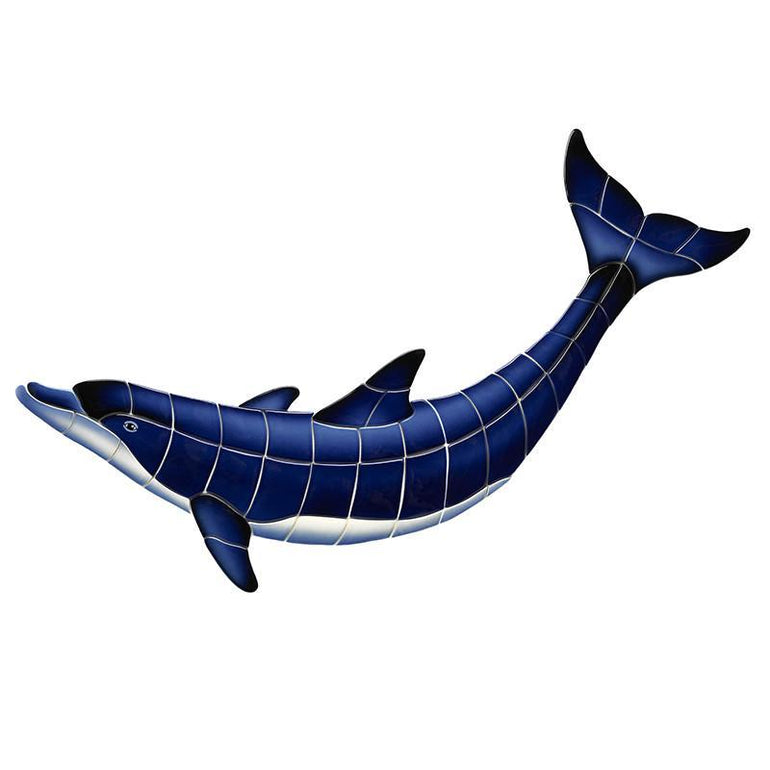 BD43-27 Blue Dolphin-B Custom Mosaics