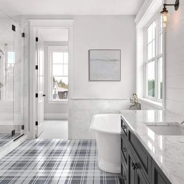 Bristol, 3/8" x 3/8" Mosaic | GLSGEOHIGHBRIS | Geometro Glass Tile 