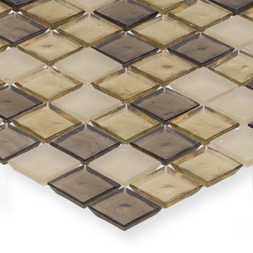 Huron Castle Glass Tile by American Glass Mosaics