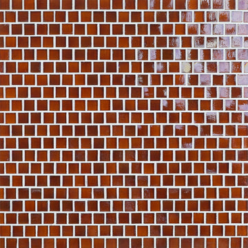 Cider Iridescent, 5/8" x 5/8" Glass Mosaic Tile | Murrine Mosaics