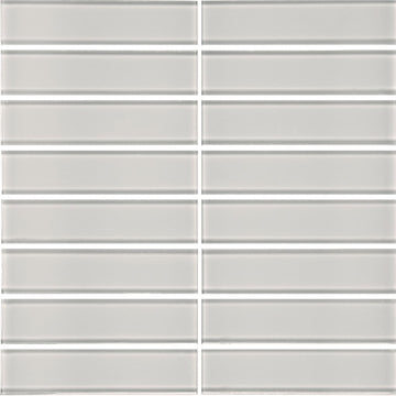 Cloud 1.5" x 6" Glass Tile | ANAELEMELEMSTCLO | Tesoro Mosaic Tile