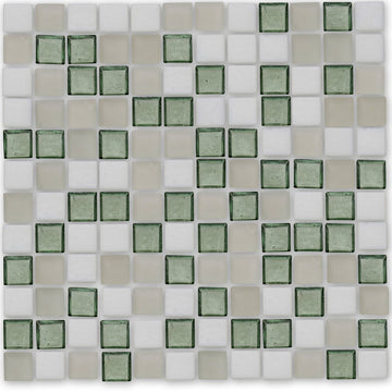 Huron Coast Glass Tile by American Glass Mosaics