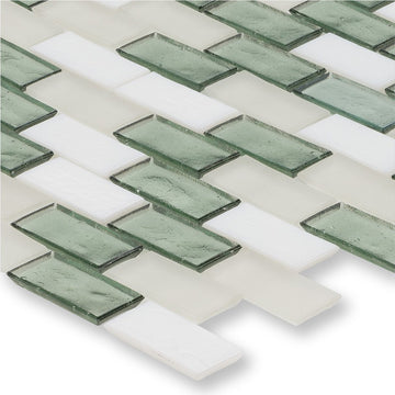Huron Coast, 1" x 2" Glass Mosaic Tile | American Glass Mosaics