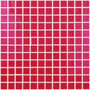 Red, 1" x 1" - Glass Tile