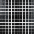 Black, 1" x 1" - Glass Tile