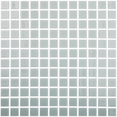 Clear Grey, 1" x 1" - Glass Tile