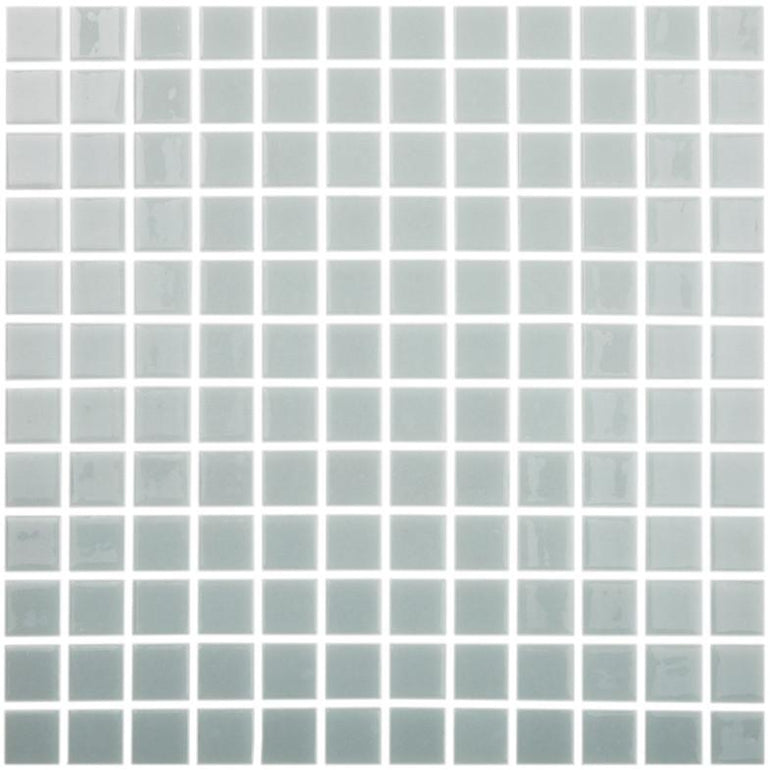 Clear Grey, 1" x 1" - Glass Tile