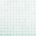 Fog Green Cannes, 1" x 1" - Glass Tile