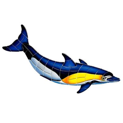 CD2-33 Common Dolphin - B Custom Mosaics