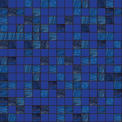 Deep Mix, 3/4 x 3/4 Mosaic Tile | TREND Glass Mosaic Tile