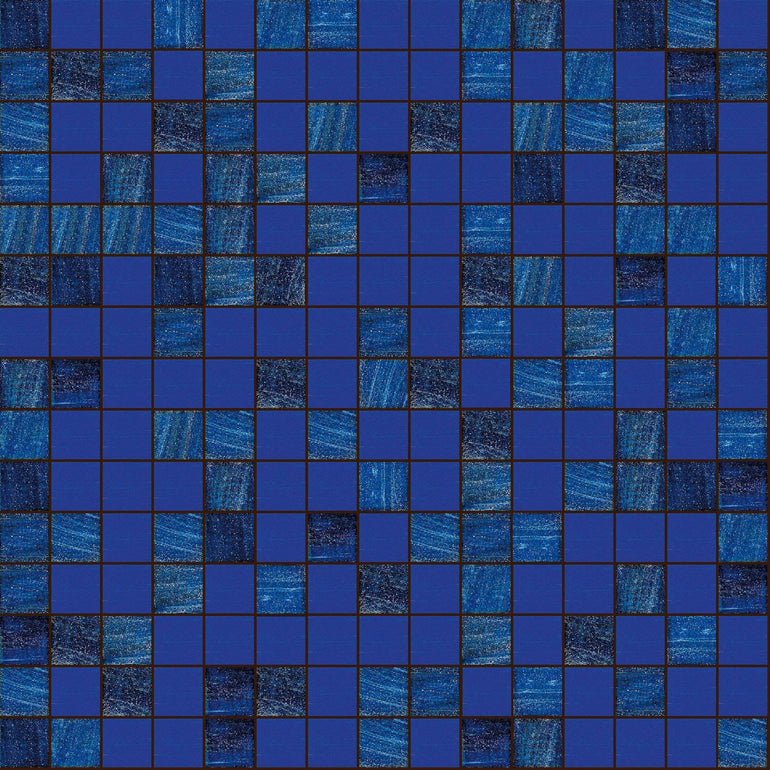 Deep Mix, 3/4 x 3/4 Mosaic Tile | TREND Glass Mosaic Tile