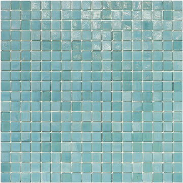Dew, 5/8" x 5/8" Glass Tile | Mosaic Pool Tile by SICIS