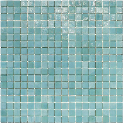 Dew, 5/8" x 5/8" Glass Tile | Mosaic Pool Tile by SICIS