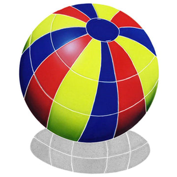 BBSMCOS DG Beach Ball Multi Color w/Shadow Artistry in Mosaics