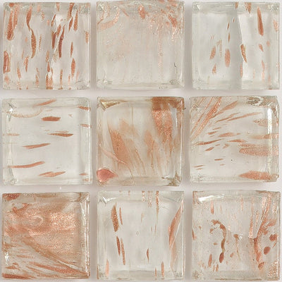 Diamond Aventurina 1x1 Glass Tile | E11.164.05S | American Glass Mosaics