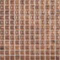 Edna Wood Nogal MT 4200B, 1" x 1" - Glass Tile