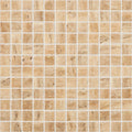 Travertino Beige MT 4101, 1" x 1" - Glass Tile