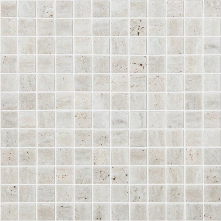TRAVERTINO BONE MT Travertino Bone MT 4102, 1" x 1" - Glass Tile