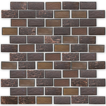 Huron Dock, 1" x 2" Glass Mosaic Tile | American Glass Mosaics