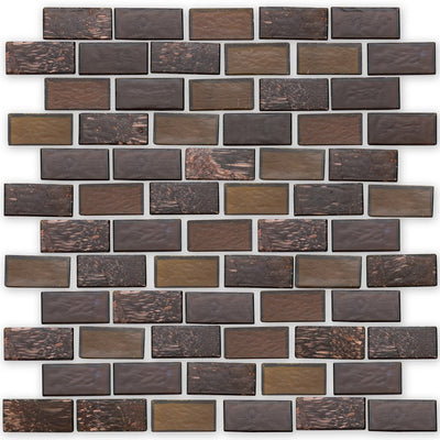 Huron Dock, 1" x 2" Glass Mosaic Tile | American Glass Mosaics