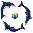 Dolphin Group - Pool Mosaic