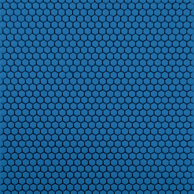 Dusk, Hexagon Mosaic Tile | GLSGEOSOLIDDUSK | Geometro Glass Tile